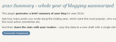 2010 Summary screenshot 2