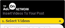 The AOL On Network Video Plugin screenshot 2