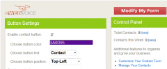 A Capture Contact Form (and tab) by AWebVoice.com screenshot 1