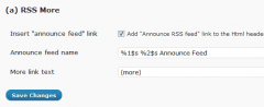 (a) RSS More screenshot 1
