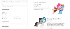 A Sub Site Teaser Widget screenshot 2