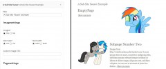 A Sub Site Teaser Widget screenshot 5