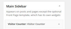 AA Visitor Counter Widget screenshot 1