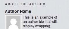 About the Author Advanced screenshot 2