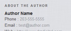 About the Author Advanced screenshot 3