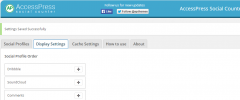 AccessPress Social Counter screenshot 4