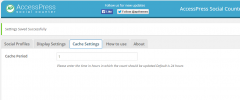 AccessPress Social Counter screenshot 5