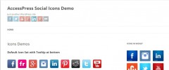 AccessPress Social Icons screenshot 3