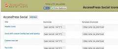 AccessPress Social Icons screenshot 4