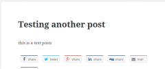 AccessPress Social Share screenshot 1