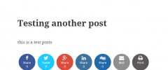 AccessPress Social Share screenshot 2
