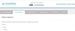 AccessPress Social Share screenshot 4