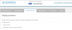 AccessPress Social Share screenshot 5