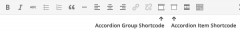 Accordion Shortcodes screenshot 1