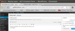 ACF Frontend display screenshot 1