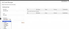 Ad Code Manager screenshot 2