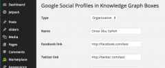 Add Google Social Profiles to Knowledge Graph Box screenshot 1