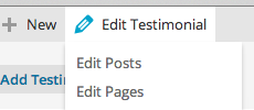 Admin Toolbar Content Links screenshot 3