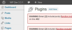 Admin Alert Errors screenshot 1
