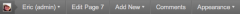 Admin Bar ID Menu screenshot 1