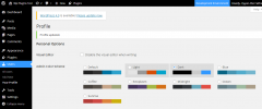 Admin Color Schema screenshot 1
