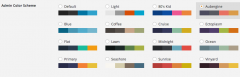 Admin Color Schemes screenshot 4