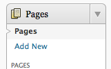 Admin Menu Tree Page View screenshot 1