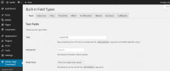 Admin Page Framework screenshot 1