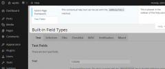 Admin Page Framework screenshot 13
