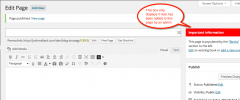 Admin Page Notes screenshot 2