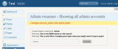 Admin renamer extended screenshot 2