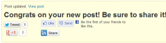 Admin Social Share screenshot 1