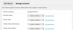 Admin Toolbar Menus screenshot 1