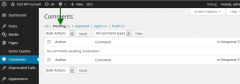 Adminbar Link Comments to Pending screenshot 1