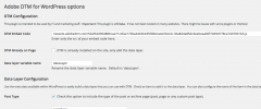 Search Discovery's Adobe DTM for Wordpress screenshot 1