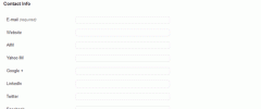 Advanced Author Bio screenshot 2