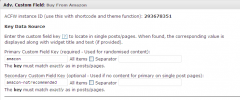 Advanced Custom Field Widget screenshot 1