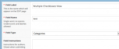 Advanced Custom Fields Categories screenshot 1