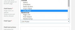 Advanced Custom Fields: Link Picker Field screenshot 1