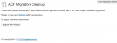 Advanced Custom Fields Migration Cleanup screenshot 3