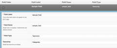 Advanced Custom Fields - Taxonomy Field add-on screenshot 1