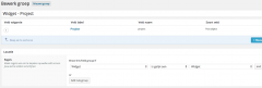 Advanced Custom Fields: Widget screenshot 1