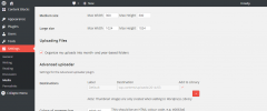 Advanced uploader screenshot 1