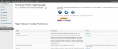 Advanced WPMU Plugin Manager screenshot 3