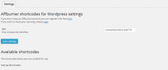 affburner shortcodes for wordpress screenshot 1