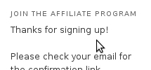 Affiliates screenshot 16