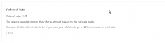 Affiliates WooCommerce Integration Light screenshot 1