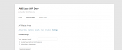 AffiliateWP MailChimp Add-On screenshot 4