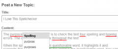 After The Deadline For BuddyPress screenshot 2
