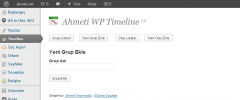 Ahmeti Wp Timeline screenshot 2